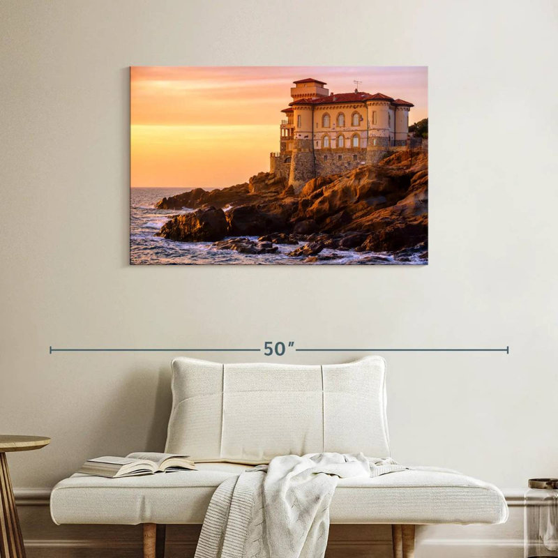 Lilie Boccale Castle, 26" H x 39" W