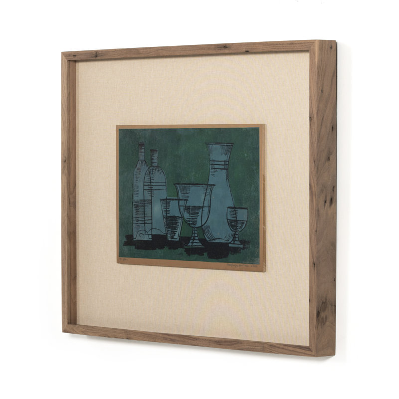 Glass I Print by Coup D'Esprit