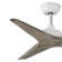 44" Chisel 3 - Blade Standard Ceiling Fan with Wall Control