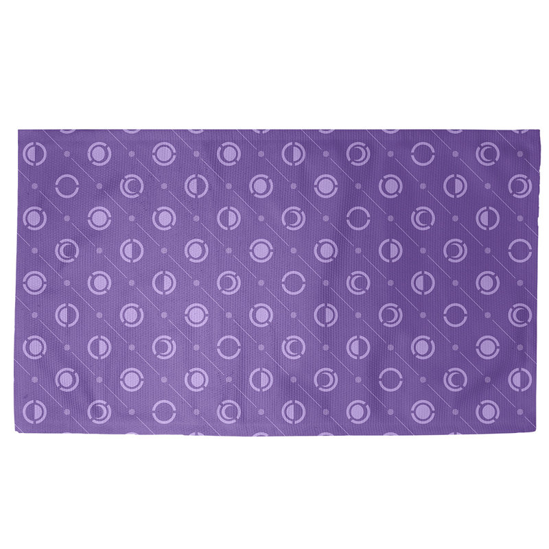 Tapis décoratif mauves Moon phases, Rectangle 2 pi x 3 pi