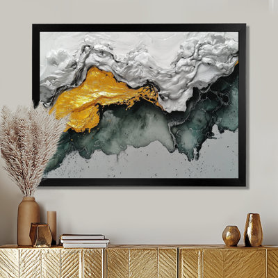 «Tranquil Divide Of Abstract», art sur toile