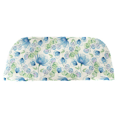 41.75" x 18.75" Contoured Outdoor Bench Cushion by Ebern Designs