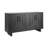 Lyra Modern Ash Veneer 4-Door Sideboard With Metal Handles-119626028