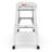 Aluminum Work Platform Large Size Step Stool Folding Portable Work Bench 40"  Width Telescopic Feet 22" -27.5" Height Adjustable