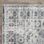 Tapis oriental bleu / crème en polypropylène tissé à la machine Araly-1940593038