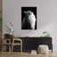 Art contemporain abstrait blanc et noir-131090343