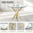 5 - Piece Glass Top Pedestal Dining Set-115186298-103144948