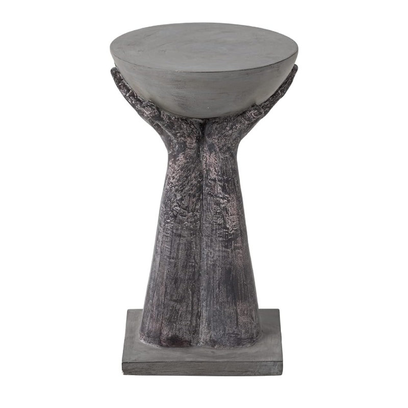 Namdev Concrete Top End Table