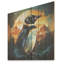 Coucher de soleil sur glace, charme pingouin II - pingouin sur bois-1467627737