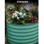 Ensemble de 2 lits de jardin surélevés galvanisés - boîte à fleurs 4 x 2 x 2 pi pour légumes, fleurs, boîte de jardin résistante à la rouille, lits surélevés faciles à assembler, jardinières durables pour plantes d'extérieur, vert-1224643146-1224643151