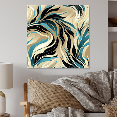 Cossio - Art mural abstrait en acrylique pour la cuisine