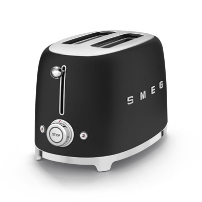 Smeg TSF01 50's Style Retro Two Slice Toaster - Matte Version