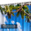 Rideau de douche Beach Island Landscape-1827697867