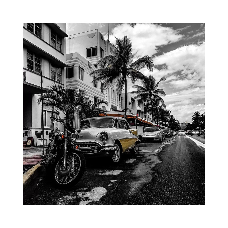 South Beach by Caitlin Vera - Wrapped Canvas Print, 45.72cm H x 45.72cm W x 3.81cm D