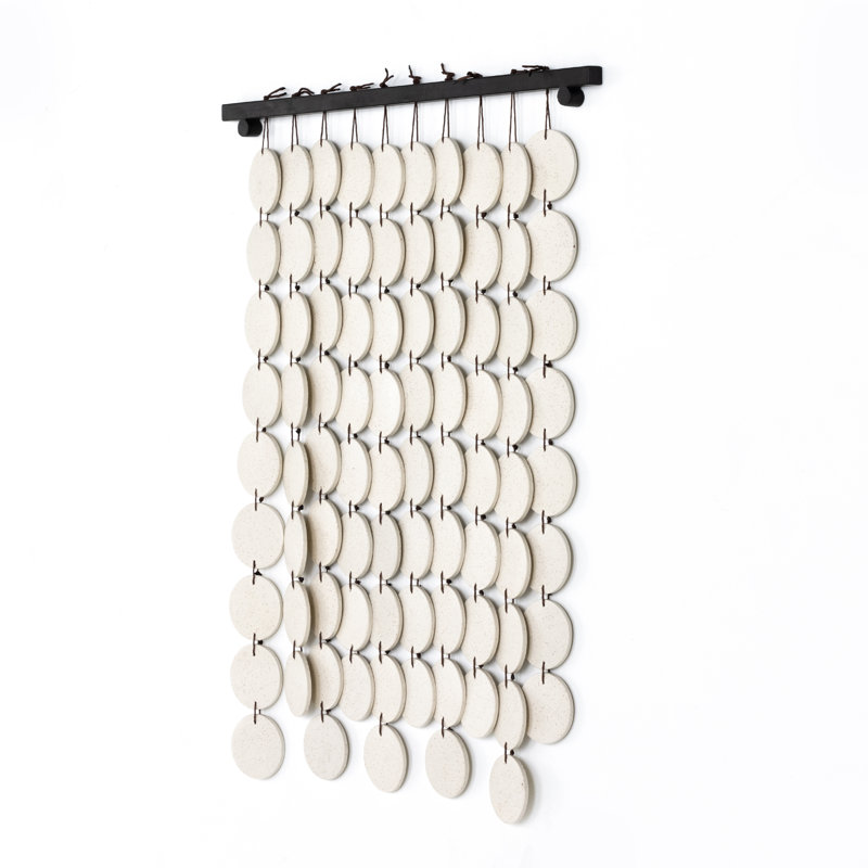 Marlow Wall Decor, Speckled Cream