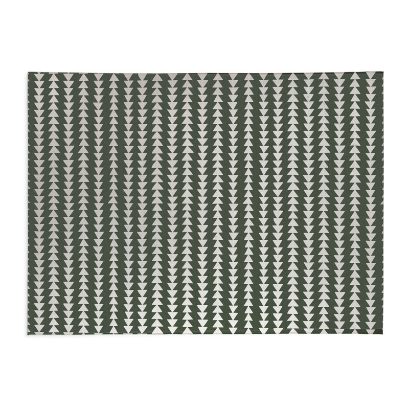 Tapis de bureau Tribal, L 6 pi x L 4 pi, Chimichurri