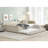 Upholstered Platform Bed With USB And Trundle