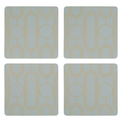 Square 4 Piece Coaster Set