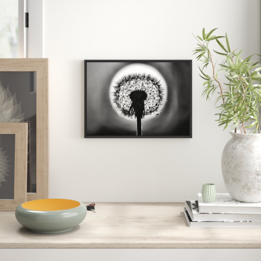 Gerahmtes Wandbild Pusteblume