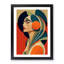 Magnificent Abstract Woman - Framed Print-625732271-625732265