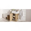 Meuble-lavabo 21,6 po avec lavabo en céramique
