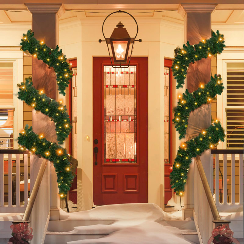 Christmas Garland with Lighting