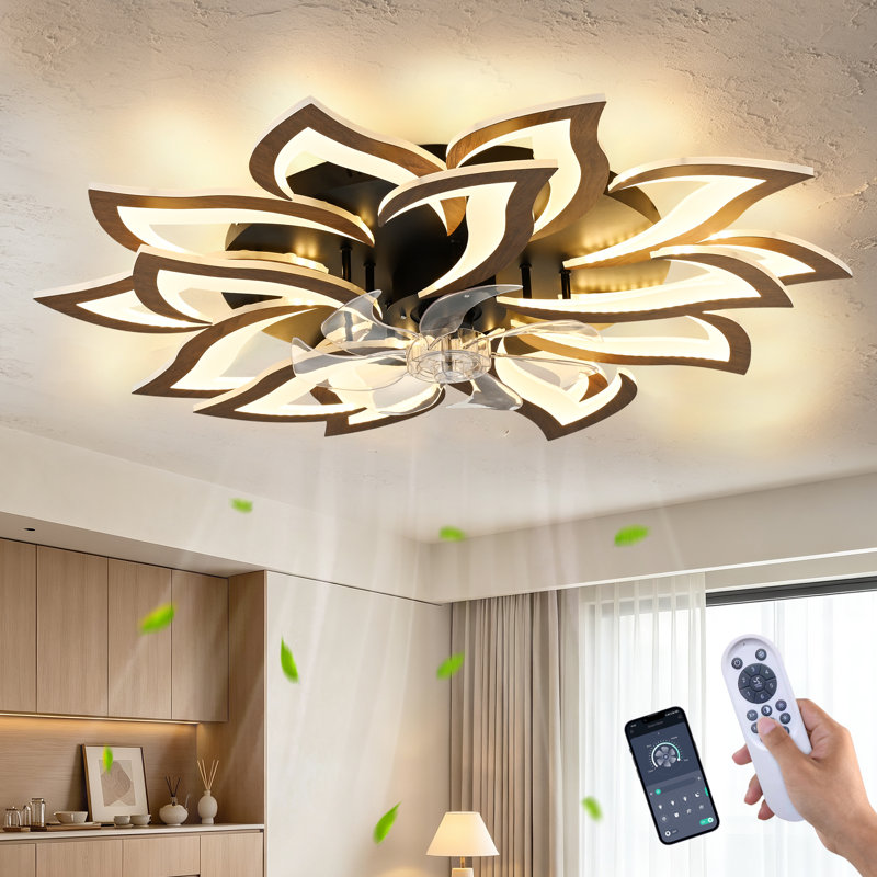 Ventilateur de plafond 35 po 15 feuilles