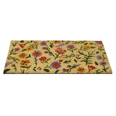 Tossed Wildflowers Doormat 20x40