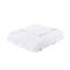 Ensemble de literie pour lit double en coton, blanc chic décontracté pour la maison