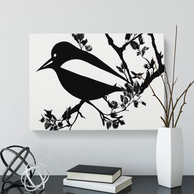 Eye Opening Bird - Wrapped Canvas