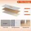 Steel 116 cm W Chest of 7 Drawers-408469035
