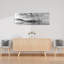 «Cloudy Mountain Lake», art dramatique paisible et paisible paysage de montagne-909800614