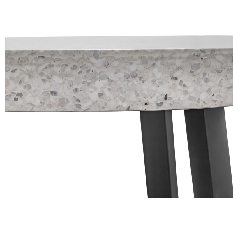 Vault Dining Table White, Light Gray