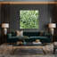 Art mural sur toile vert-432054179