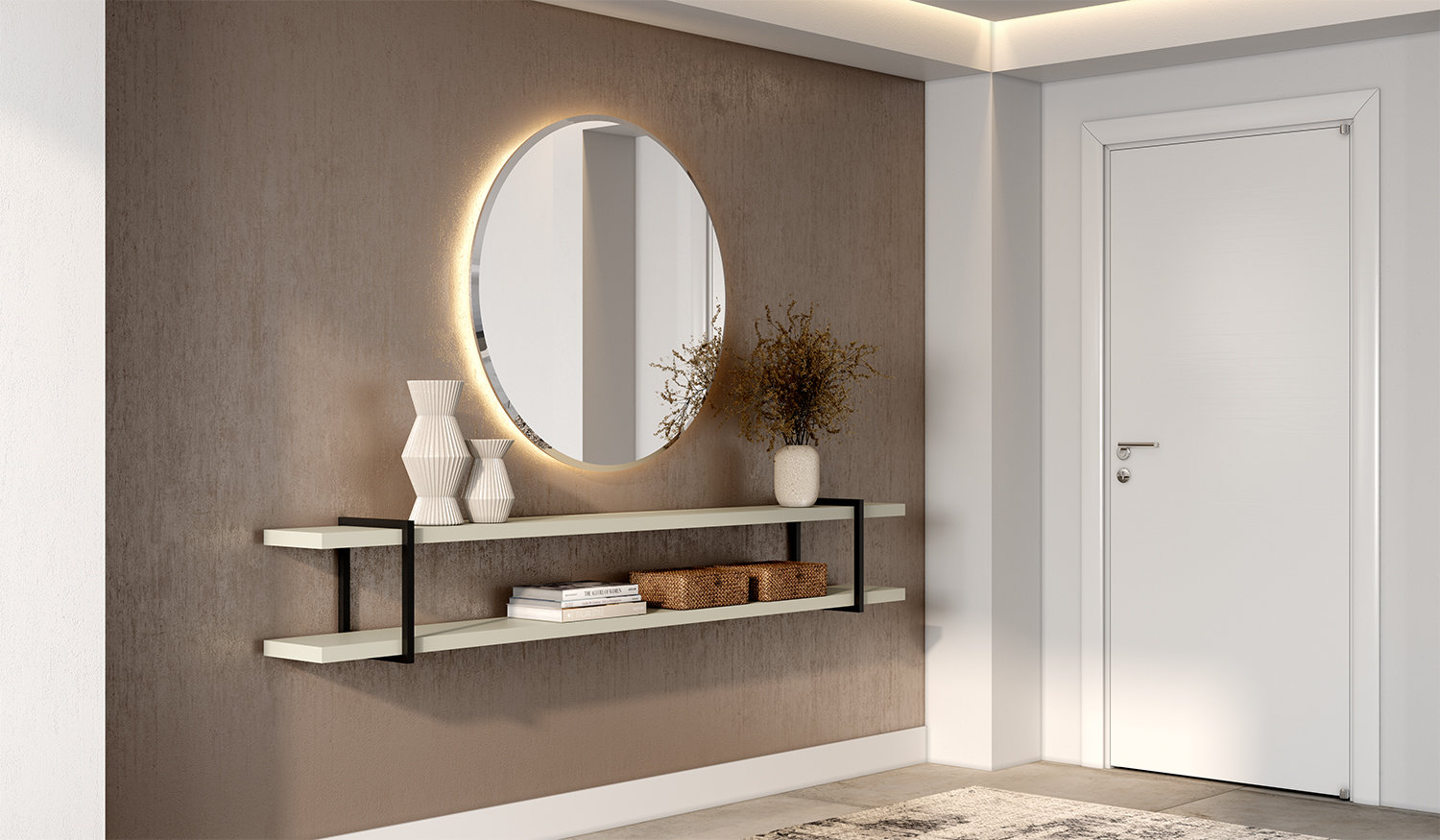 Naples 86" Floating Media Console