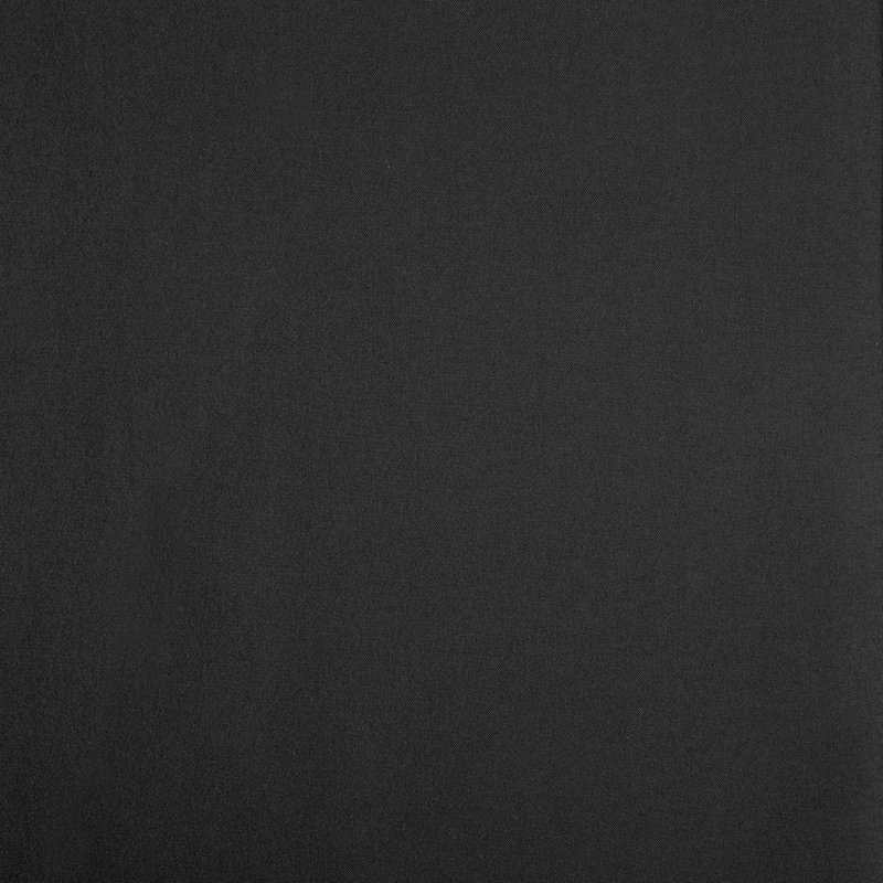Paire de rideaux unis avec passe-tringle Tutto, Noir