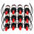 Sorbus 3-Tier Stackable Metal Wine Rack - Holds 12 Bottles (Black)