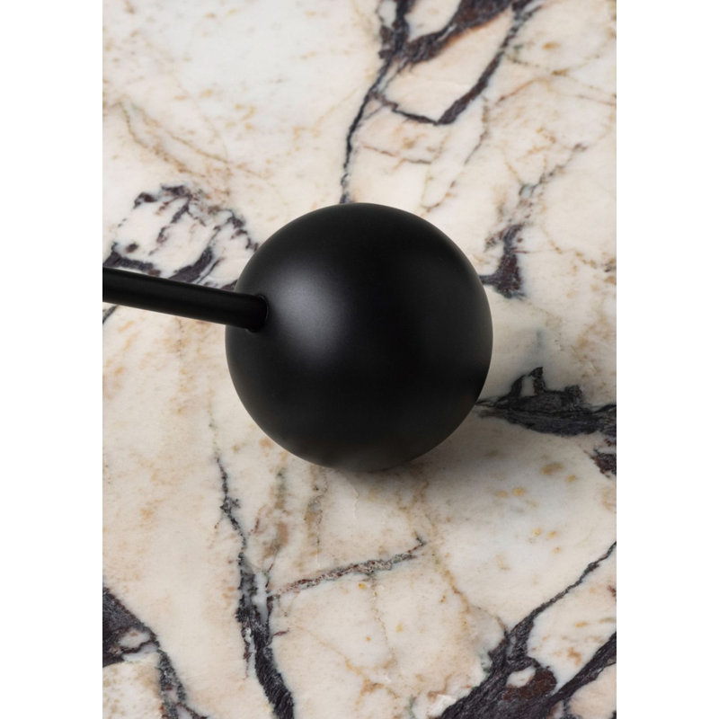 Interconnect Candlestick, Black, 10.04" H x 16.73" W x 3.54" D