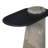 Raz End Table-Grey Layered Marble