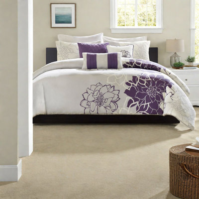 Premium Polyester Bedding Sets, Floral Design, Modern Bedroom Luxury