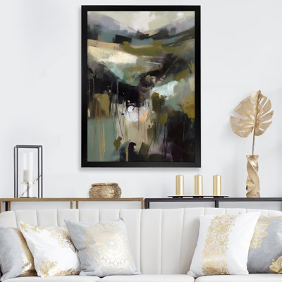 " Abstract Delicate Brushstroke III "