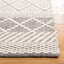 Tapis géométrique en laine tissé à la main Serafin Natura-500709750