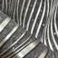 Modern Minimalist Black And Silver Striped Non-Adhesive Wallpaper For Bedroom