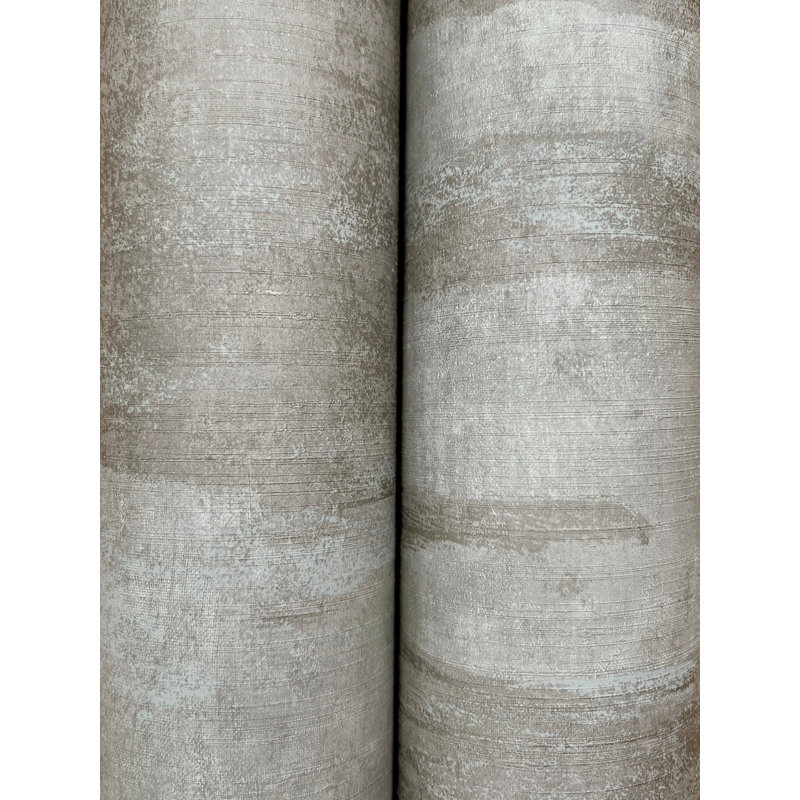 Papier peint abstrait gris Misty Dreams, Gris