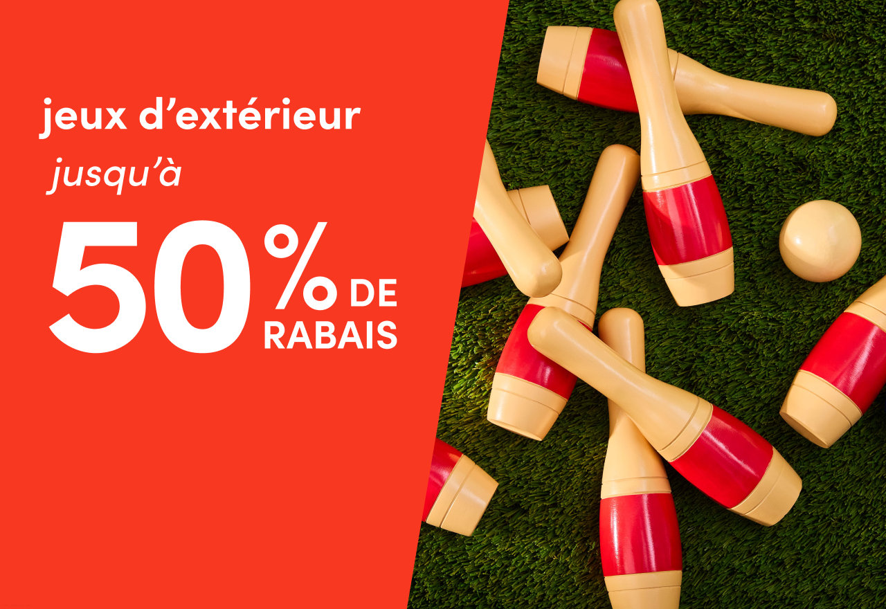 jeux d'extérieur en solde