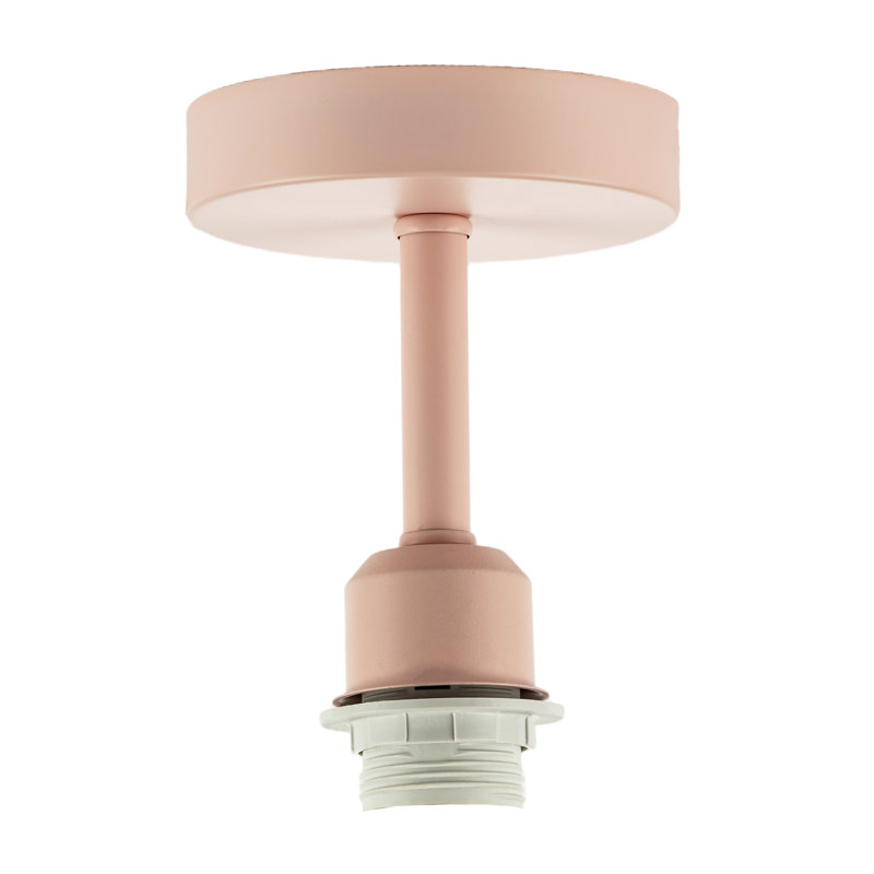 Semi Flush Mount, Pink