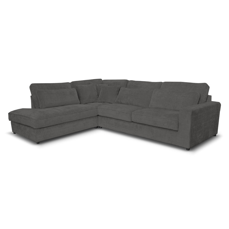 Arve 4 Seater Corner Sofa , Grey, Left Facing