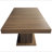 Expandable dining table with storage Modern minimalist dining table for 6-10 people