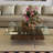 Ruby Glass Top Coffee Table