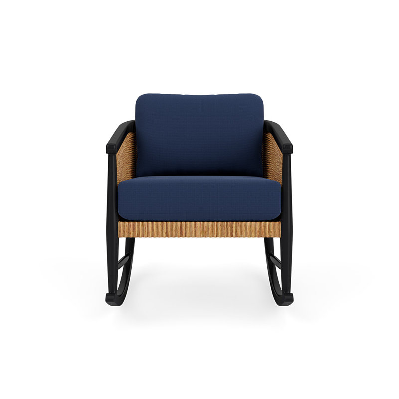 Galloway Outdoor Rocker Chair, Beach Navy
